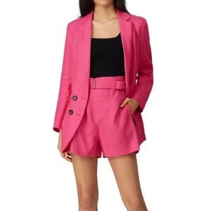 Sanctuary linen high waisted shorts